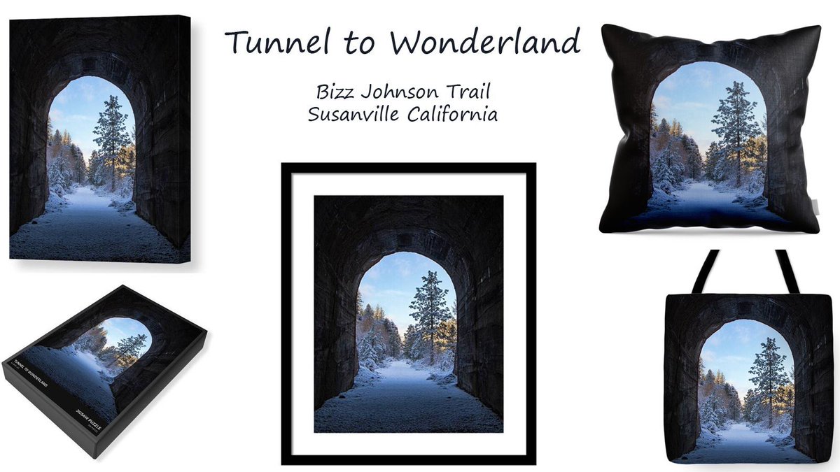 tpeakphotos's tweet image. Tunnel to Wonderland

Available on a variety of print media and merchandise:  buff.ly/41EAjtv 

#winterwonderland #railstotrails #buyintoart
