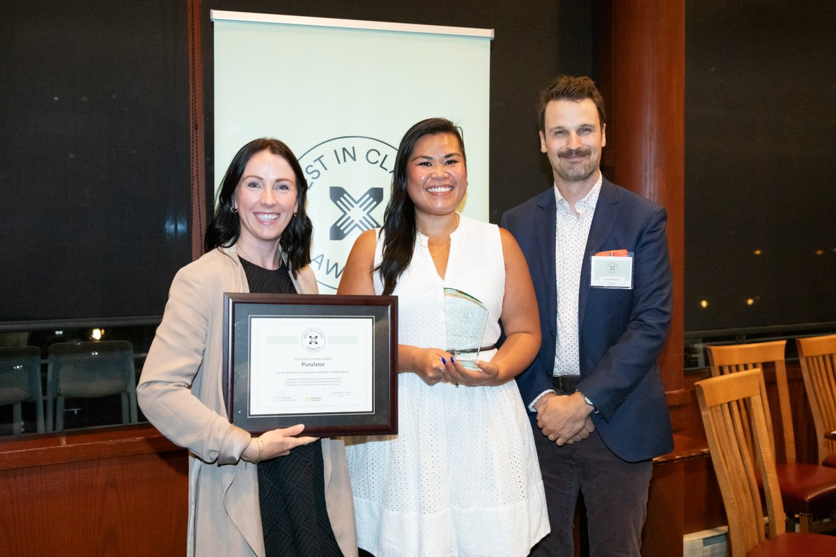 PurolatorInc's tweet photo. Purolator is honoured to have won @DailyBreadTO’s Best in Class Community Leader Award. 🏆 This award recognizes our efforts to raise awareness about food insecurity in the GTA. Learn more and see the full list of nominees: https://t.co/kkXyoGzoSv #BestinClass2024 #DailyBreadTO https://t.co/af2Sq0GZvR