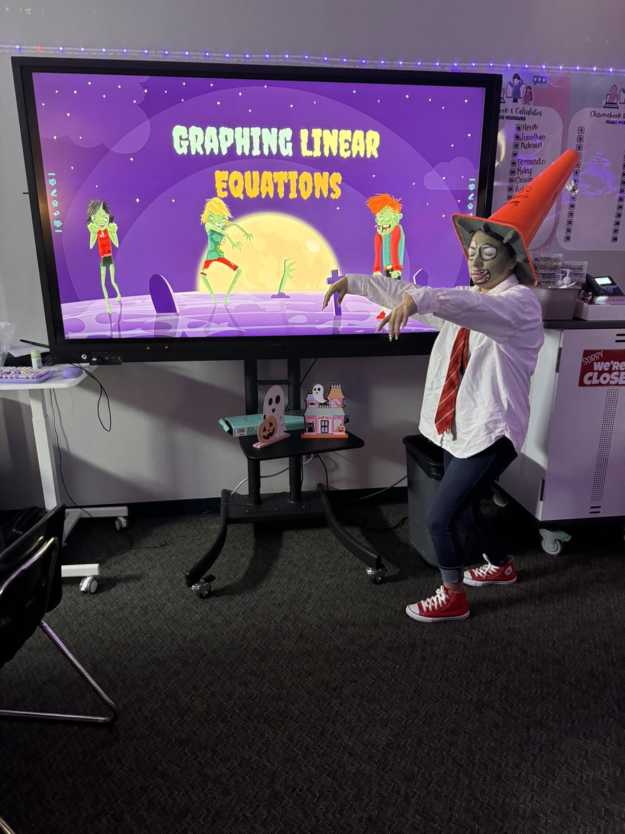 Gloria Medel (@msmedelsmath) on Twitter photo Plants vs. Zombies? More like Zombies vs Graphing lines 😂 #zombies <a href="/TelithaJoy/">Telitha Carter</a> <a href="/ArispeTeach/">Aaron Arispe</a> Plants vs. Zombies? More like Zombies vs Graphing lines 😂 #zombies <a href="/TelithaJoy/">Telitha Carter</a> <a href="/ArispeTeach/">Aaron Arispe</a>