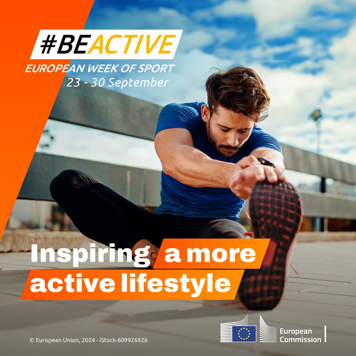The #EuropeanWeekOfSport is drawing to a close…

But an active lifestyle will last you a lifetime! ☝️​

🗣️​This is our call to invite everybody to make physical activity part of your routine all year long.

Let’s always #BeActive ✨