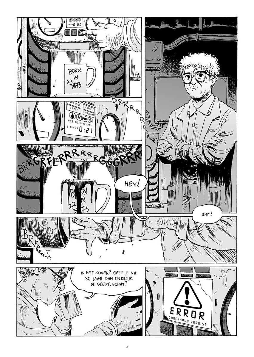 stripland_BENL's tweet image. De Stervende #Stad, het tweede deel van #Moon, is verschenen bij #Menlu. In een poging om het geheime leven van hun ouders te ontsluieren, slagen Alex, Emily en Cleo erin om binnen te dringen in de vreemde ondergrondse installaties. #StephanLouwes #JohanVandevelde #scifi