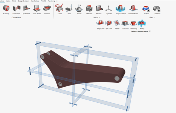TrueInsight_io's tweet photo. In our latest blog post we look at @Altair_Inc  OptiStruct and show you how to apply a 5-Axis Milling Constraint for topology optimization.

https://t.co/xSOi7058aw https://t.co/hYE8GQeAIm