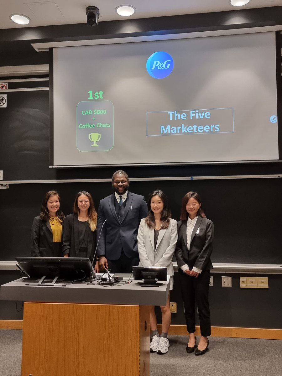 Rotman_RAMS's tweet image. The Flagship Marketing and Sales Challenge, in collaboration with P&amp;amp;G and Kenvue, is officially wrapped! 🎉 

Huge congratulations to the winning teams, and a big thank you to all participants and judges!