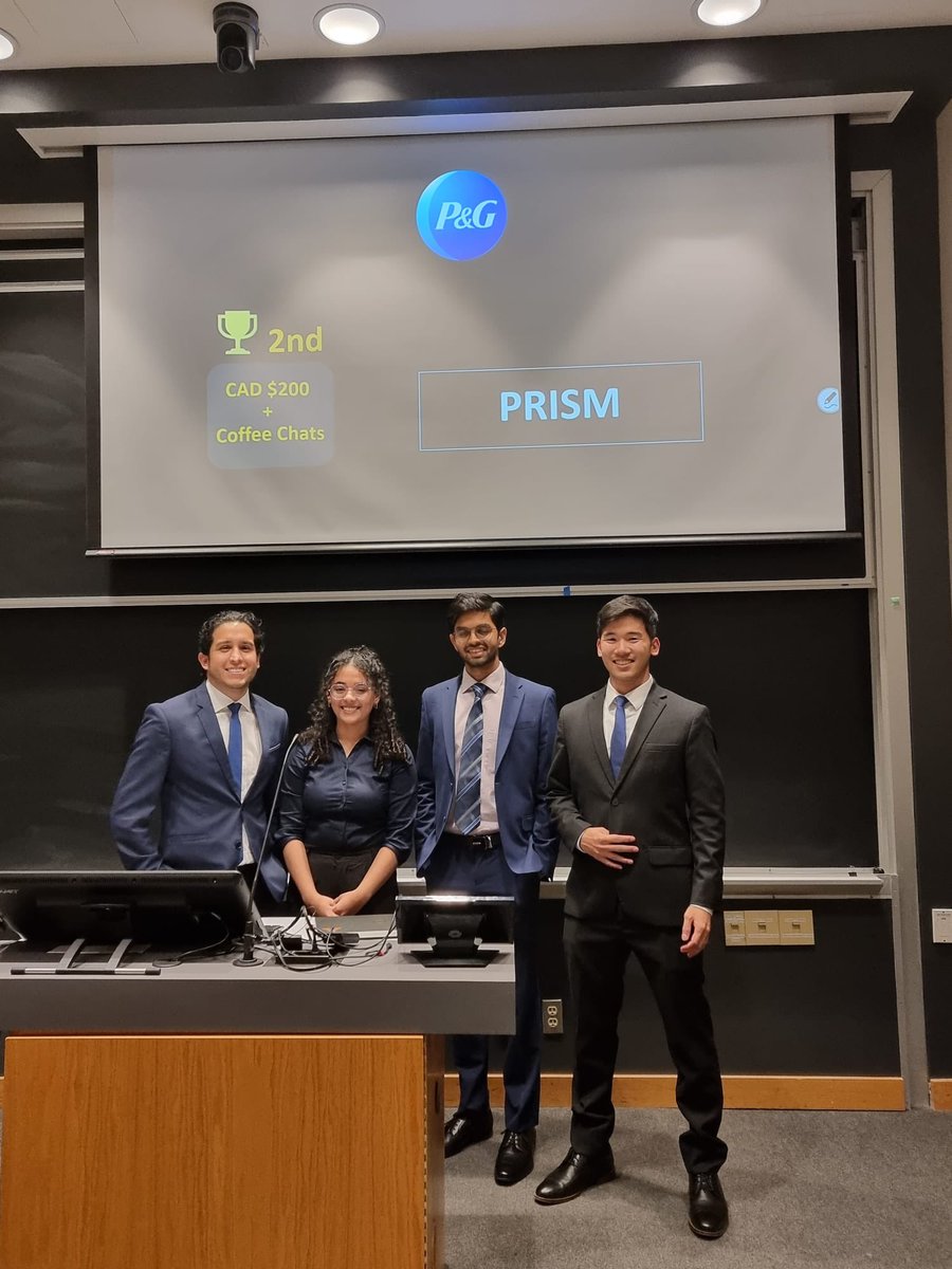 Rotman_RAMS's tweet image. The Flagship Marketing and Sales Challenge, in collaboration with P&amp;amp;G and Kenvue, is officially wrapped! 🎉 

Huge congratulations to the winning teams, and a big thank you to all participants and judges!