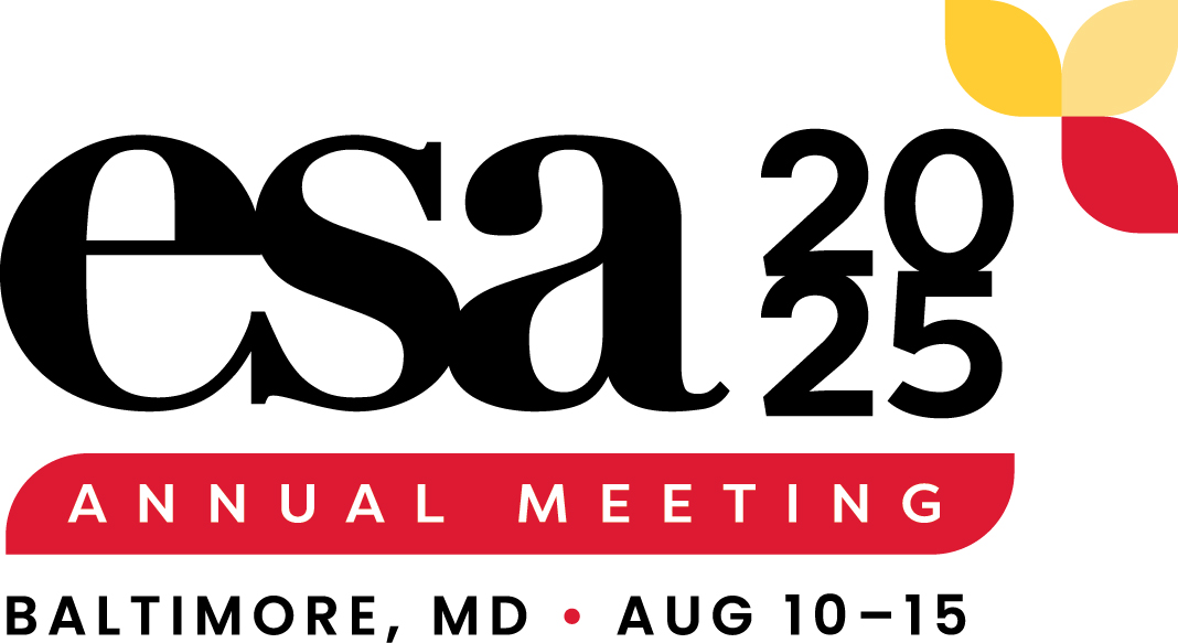Less than 2 weeks left to submit your proposals for #ESA2025 invited paper sessions!

Proposals for Symposia, Organized Oral Sessions, and Inspire Sessions are due by ➡️November 14th⬅️ at 5pm Eastern (2pm Pacific)

Submit here:
esa.planion.com/Z?53W549139