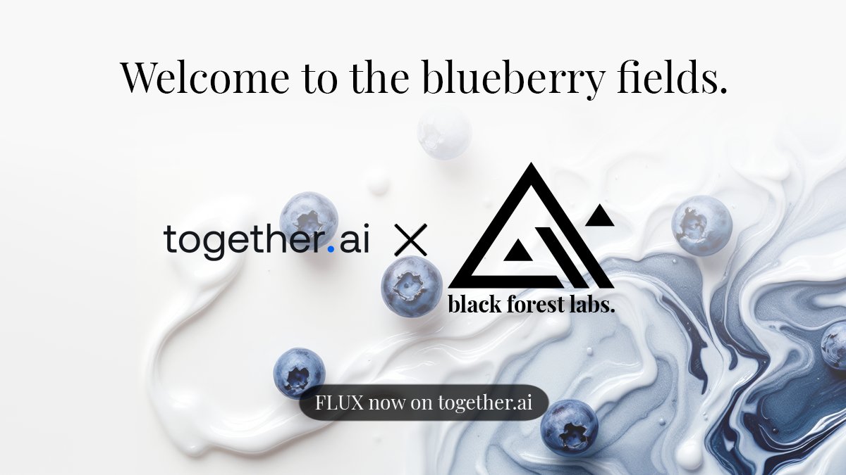 bfl_ai's tweet photo. Welcome to the blueberry fields @togethercompute https://t.co/J6FLSXJdNc
