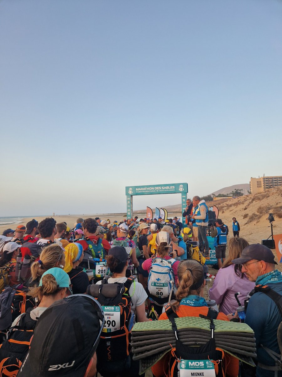 etrecourt's tweet photo. FINISHER Marathon des Sables Fuerteventura https://t.co/JYABLfZYJz