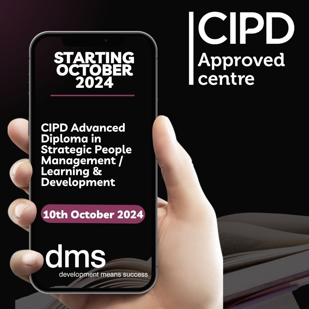 DMSIrelandCIPD's tweet photo. There's still time to register for the CIPD Advanced Diploma in Strategic People Management / Learning &amp; Development qualification commencing next Thursday 10th October, 1-2:30pm via MS Teams. Contact us today to find out more:  info@dmsireland.co.uk
#CIPD  #cipdadvanced #blended https://t.co/U27X9CVML3