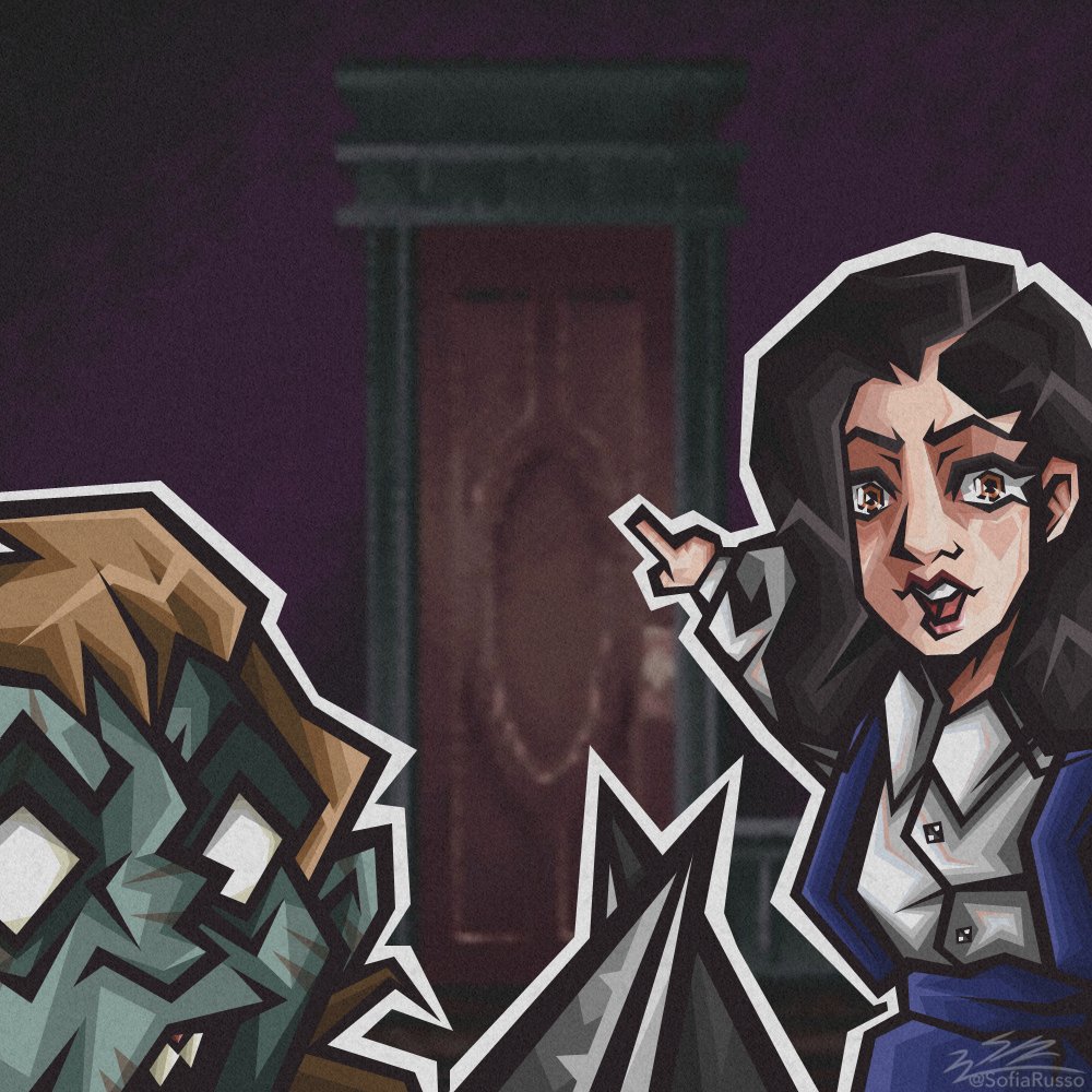 SofyTofy3's tweet photo. Clock-Tober: Day 3 - Door
#クロックタワー #clocktower #clocktober #horror #fanart https://t.co/JWGgl7XfY8