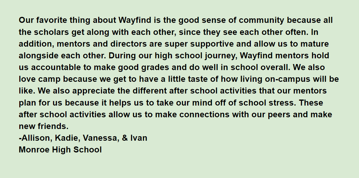 The Wayfind Application is now open for the Class of 2029. Visit wingate.edu/admissions/way… to see if you qualify