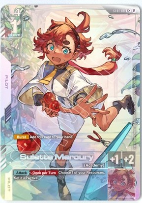 MechaGirlOTD's tweet photo. Big day for people who wanted more Suletta official art ❤️ https://t.co/9qdUgOxF9e