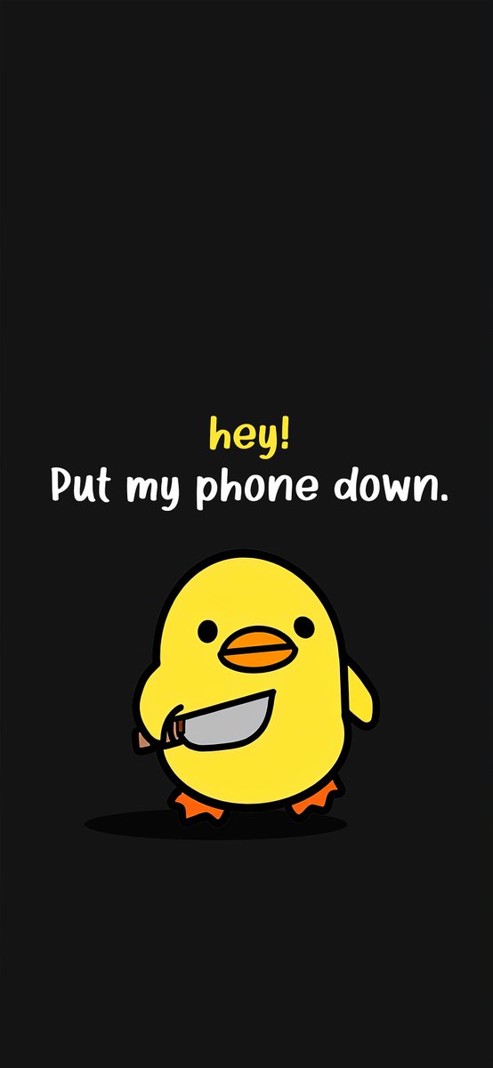 Papers_app's tweet photo. Hey, Put my phone down 🐣 https://t.co/uiyOAvWLi3