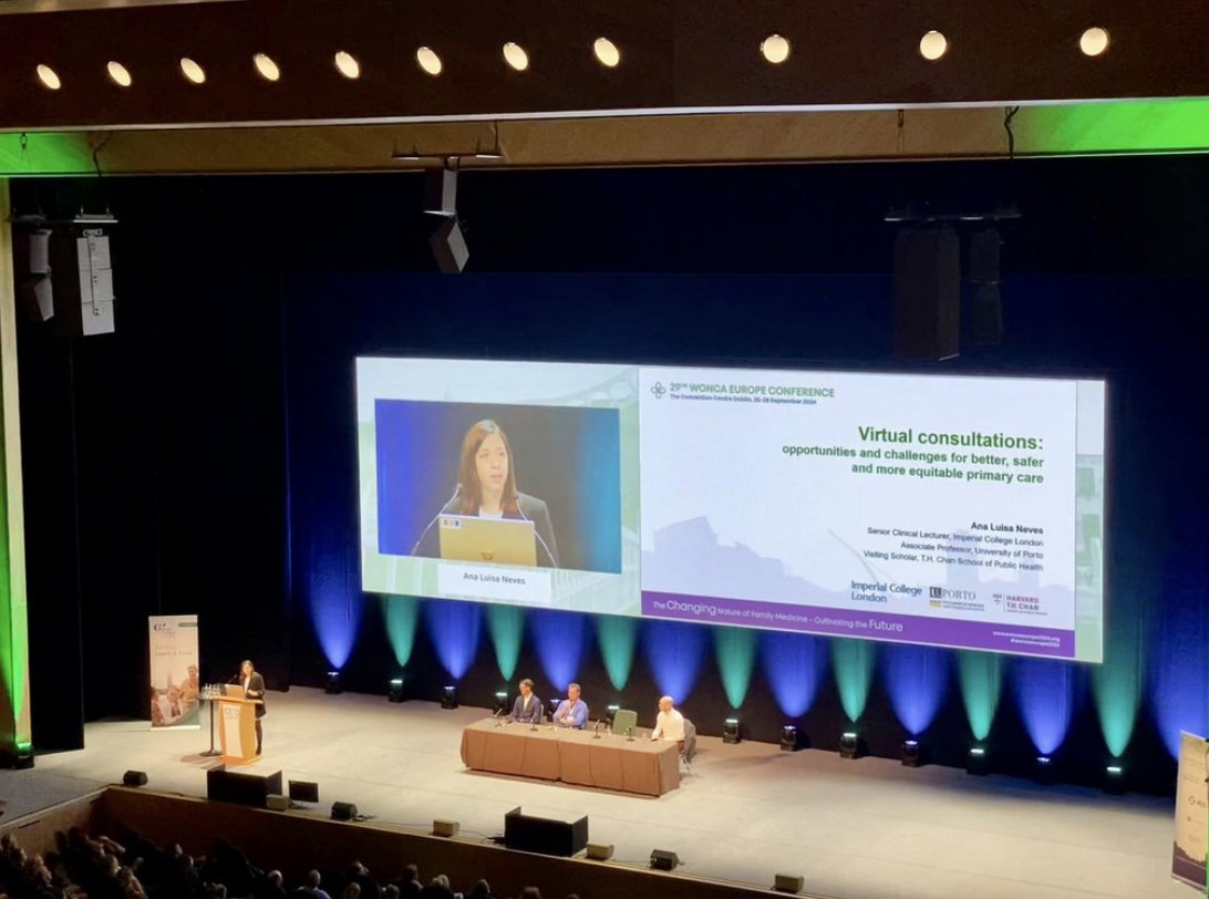 Ana Luísa Neves (@ana_luisa_neves) on Twitter photo It was a pleasure to join the annual <a href="/WoncaEurope/">WONCA Europe</a> conference and deliver a keynote lecture on the challenges and opportunities for #virtualconsultations in #PrimaryCare! (1/2) It was a pleasure to join the annual <a href="/WoncaEurope/">WONCA Europe</a> conference and deliver a keynote lecture on the challenges and opportunities for #virtualconsultations in #PrimaryCare! (1/2)