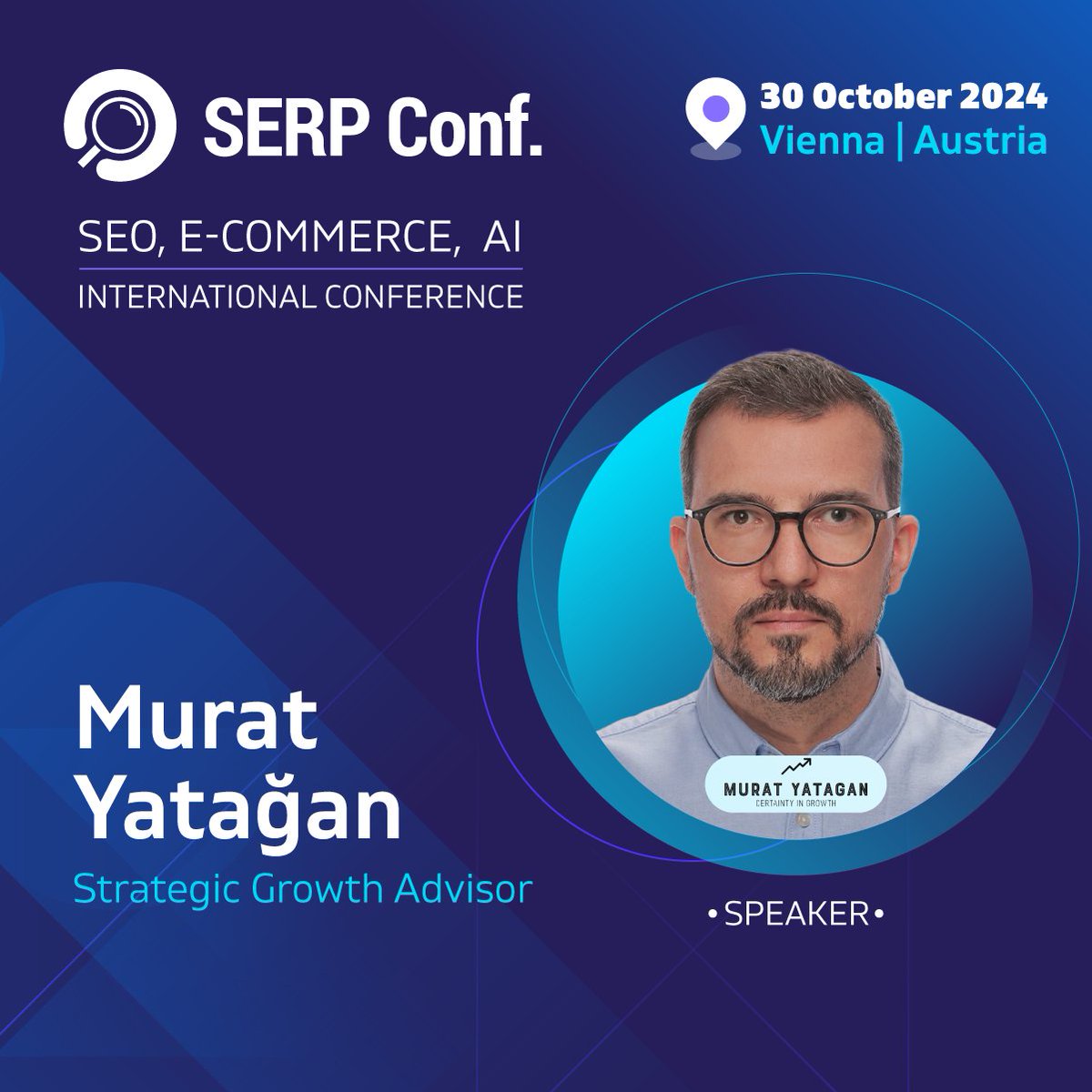 Murat Yatagan (@muratyatagan) on Twitter photo Excited to speak at <a href="/SERPConf/">SERP Conf.</a> in Vienna on Oct 30! 🚀 Join me for top growth strategies in SEO, eCommerce & AI.
🎟️ Use code murat-20 for 20% off tickets!
📍Ariana Event Hall, Vienna, Austria
📅 Oct 30, 2024
Can’t wait to meet you there! 🌟 Excited to speak at <a href="/SERPConf/">SERP Conf.</a> in Vienna on Oct 30! 🚀 Join me for top growth strategies in SEO, eCommerce & AI.
🎟️ Use code murat-20 for 20% off tickets!
📍Ariana Event Hall, Vienna, Austria
📅 Oct 30, 2024
Can’t wait to meet you there! 🌟