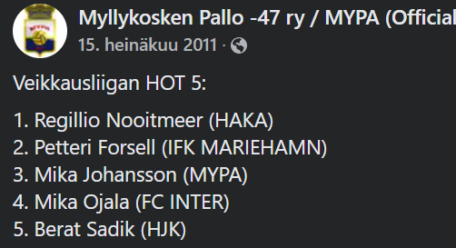 henrikhyv's tweet photo. Ennen oli some kunnollista.
#veikkausliiga #mypa https://t.co/DUry7XtrW2