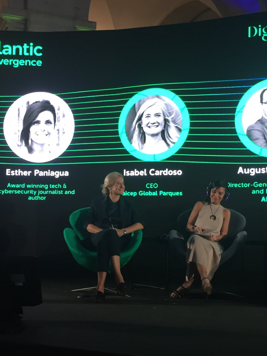 globalparques's tweet image. Hoje, a aicep Global Parques marcou presença no evento #AtlanticConvergence. 

Isabel Caldeira Cardoso, CEO, realçou as vantagens competitivas para a instalação de projetos de transição digital na ZILS.