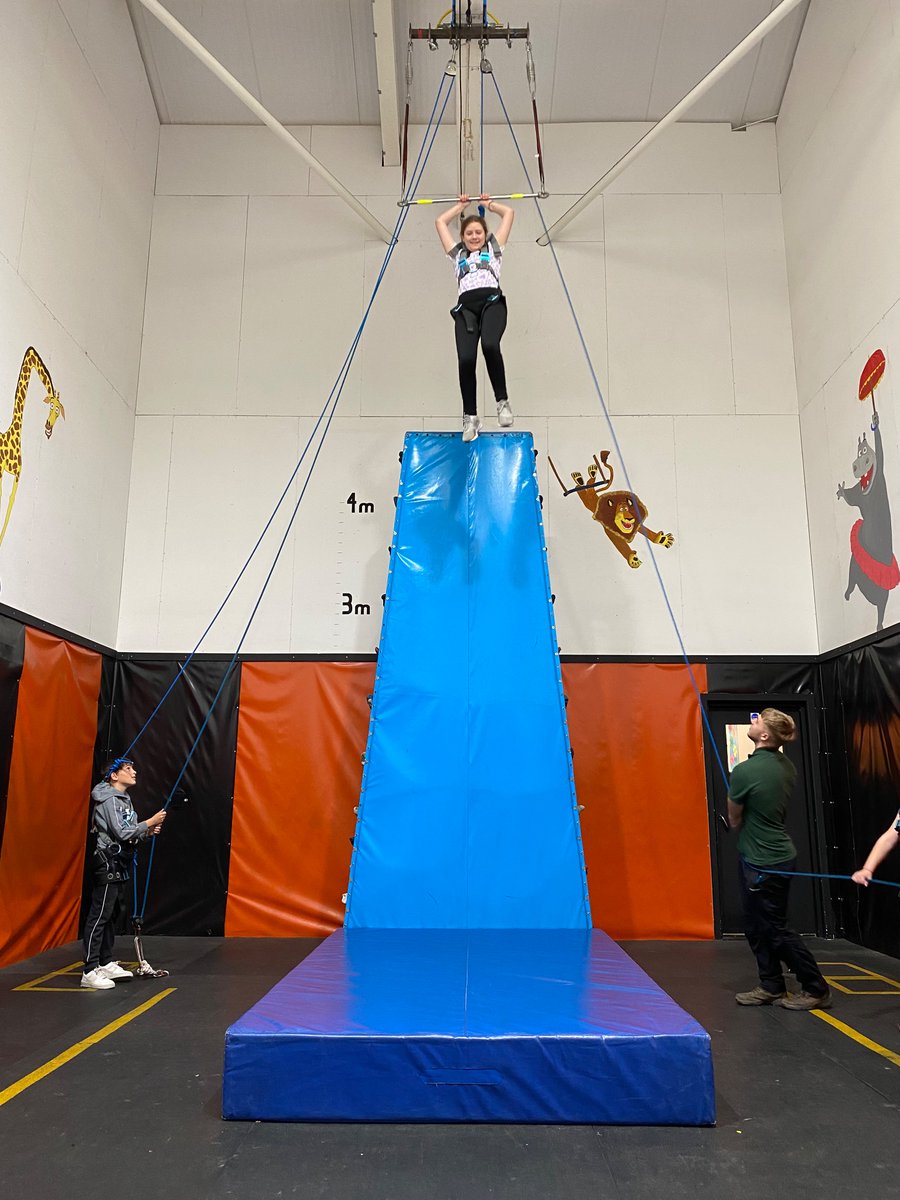 Y6’s are flying high on the trapeze!