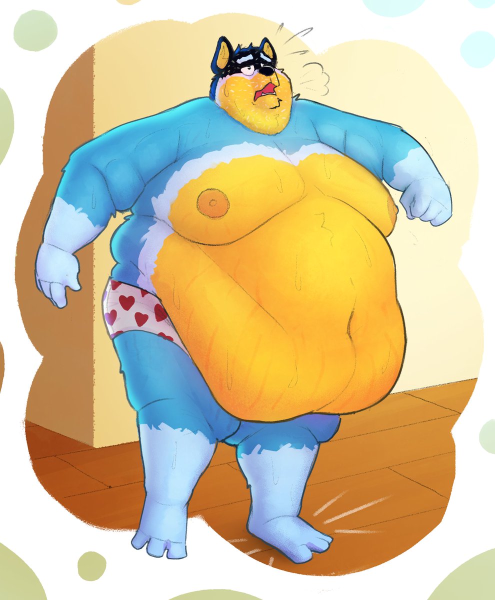 bandit's morning waddle