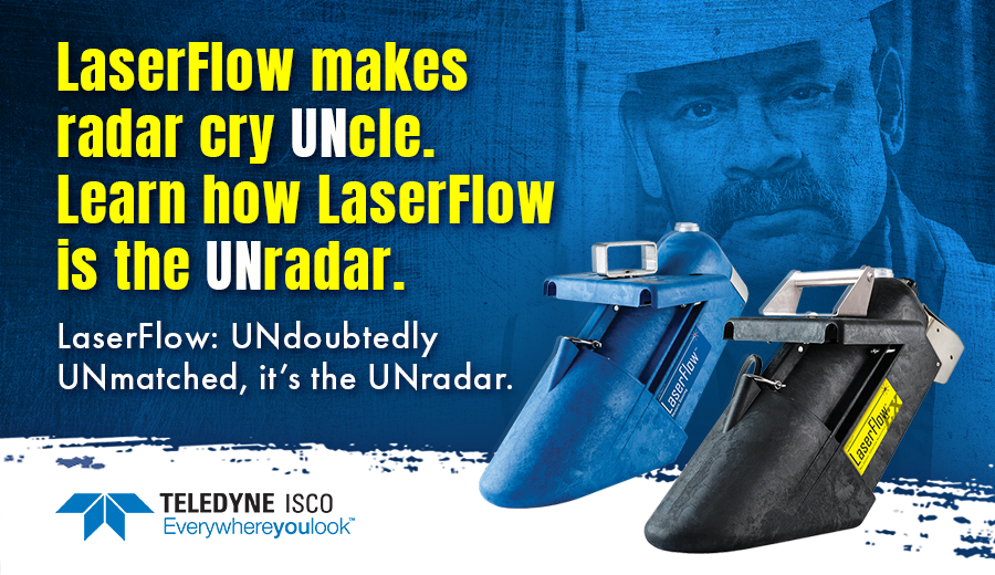 TeledyneIsco's tweet image. LaserFlow makes radar cry UNcle - Learn how LaserFlow is the UNradar.

LaserFlow, UNequivocally the only non-contact velocity sensor to read below the water’s surface, to UNdeniably outperform radar. 

Learn more visit: hubs.la/Q02S1xpz0

#Unradar #laserflow #flowmeter