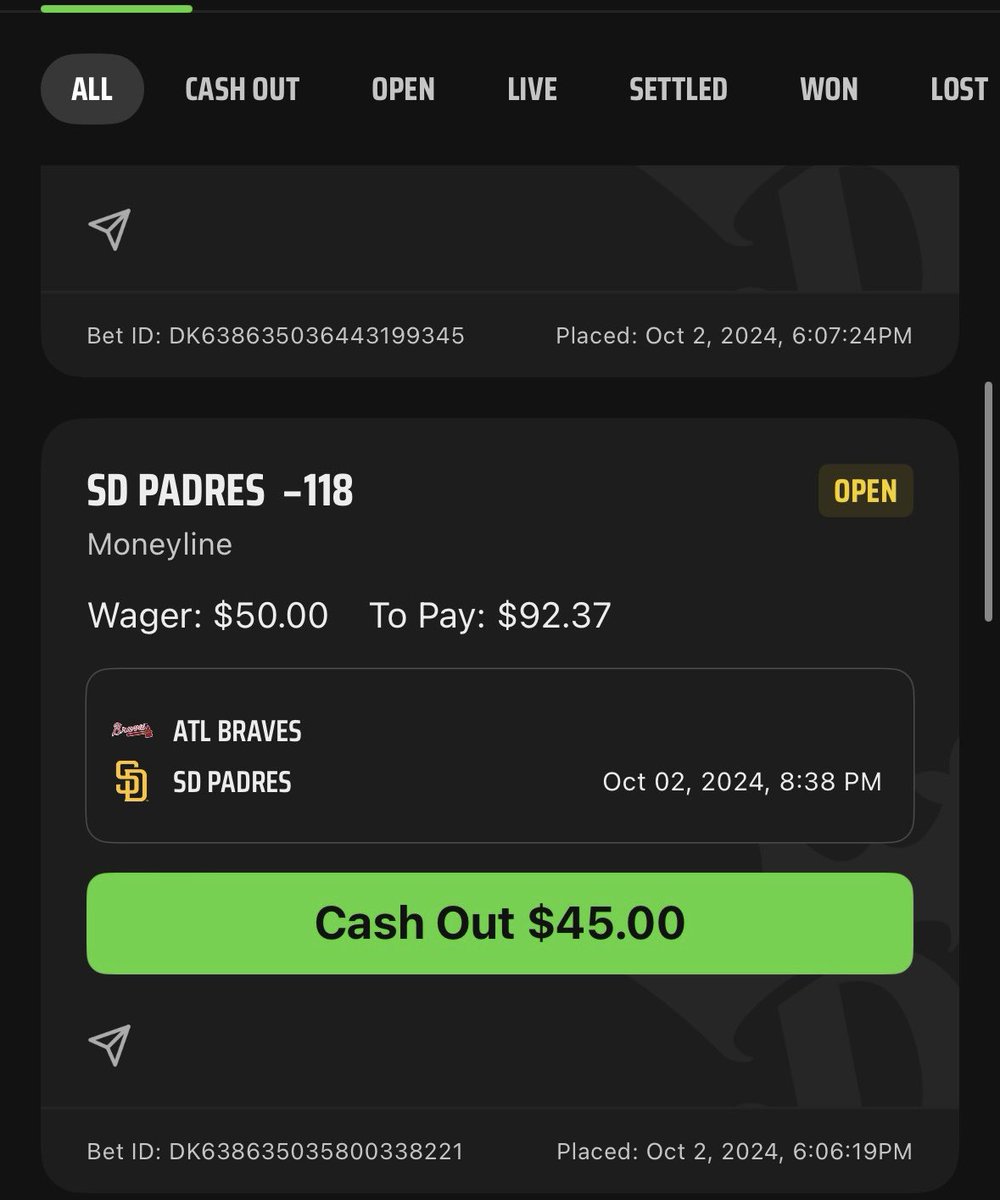 zv_locks's tweet photo. Cashed another 2, will post TNF later. https://t.co/qOJo8nYEVQ