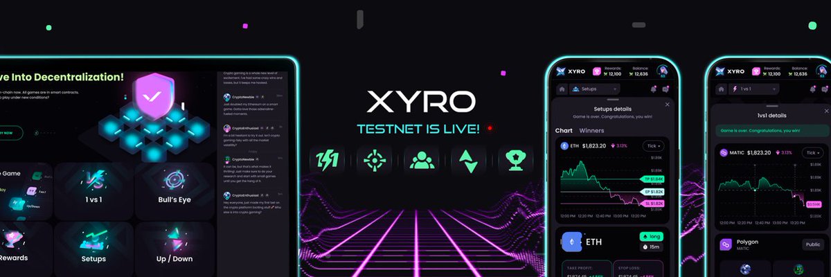 gvizor's tweet image. For the #XYRO community, exciting days are ahead! The #MainnetLaunch, scheduled for 10.10.2024, is something we are quite excited about 🎉.

Users now have countless opportunities to explore cutting-edge platform, which is a significant milestone for the project.

With the…