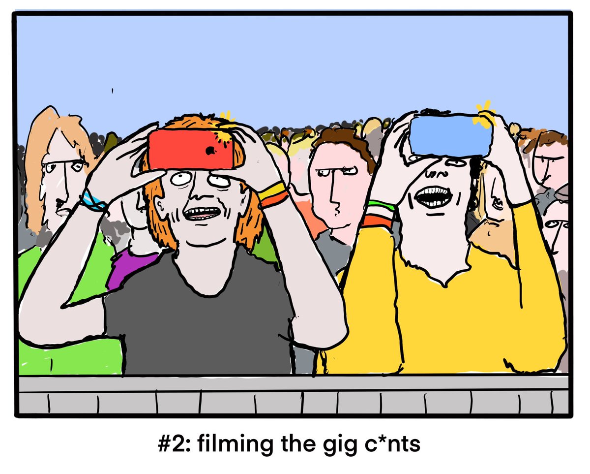 My quest to capture all irritating human behaviour in a series of pictures continues with these types of people: