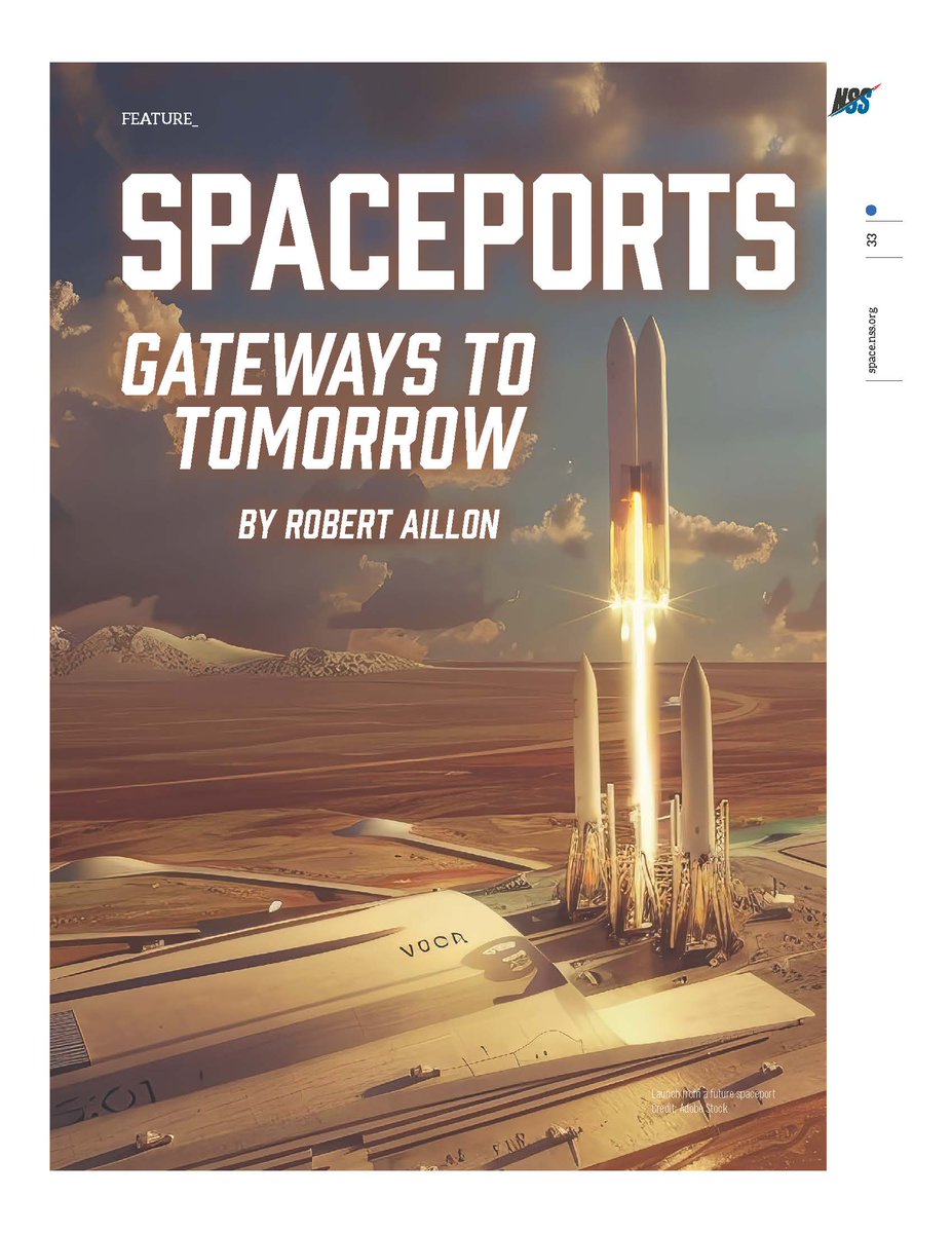 GlobalSpaceport's tweet image. New #spaceport article as a feature in the new Ad Astra magazine by National Space Society (Editor - Rod Pyle) written by Robert Aillon (who has done a lot for GSA and Ecuador)

Ad Astra Link: nss.org/ad-astra-the-m…

#spacetransportation #spaceindustry #spaceeconomy