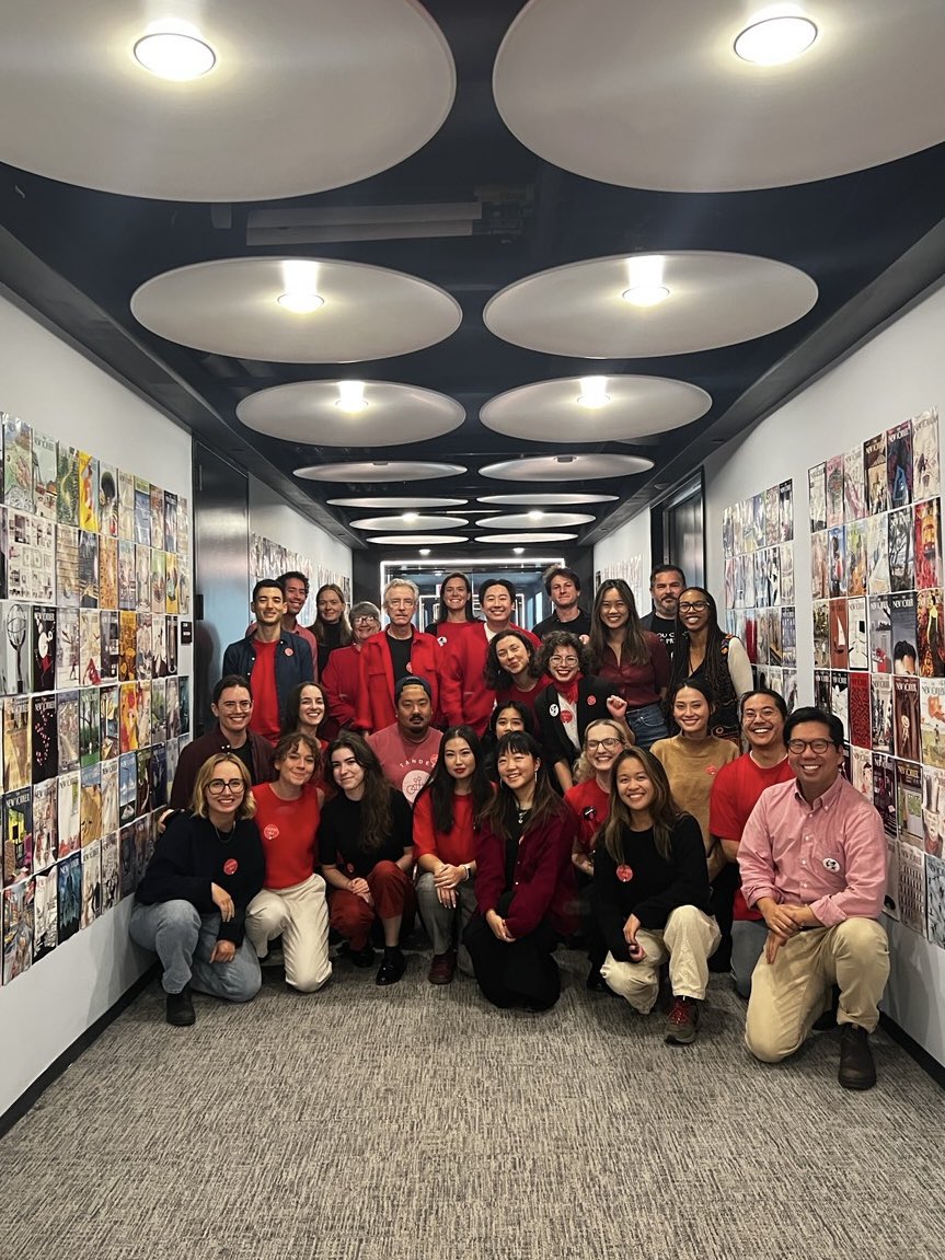 The New Yorker Union (@newyorkerunion) on Twitter photo The results are in! With 99% of members voting, the New Yorker Union has unanimously passed a strike-authorization vote. <a href="/NewYorker/">The New Yorker</a> and <a href="/CondeNast/">Condé Nast</a> management must come to the table and bargain in good faith—otherwise, we will see them on the picket line. Fair contract now! The results are in! With 99% of members voting, the New Yorker Union has unanimously passed a strike-authorization vote. <a href="/NewYorker/">The New Yorker</a> and <a href="/CondeNast/">Condé Nast</a> management must come to the table and bargain in good faith—otherwise, we will see them on the picket line. Fair contract now!