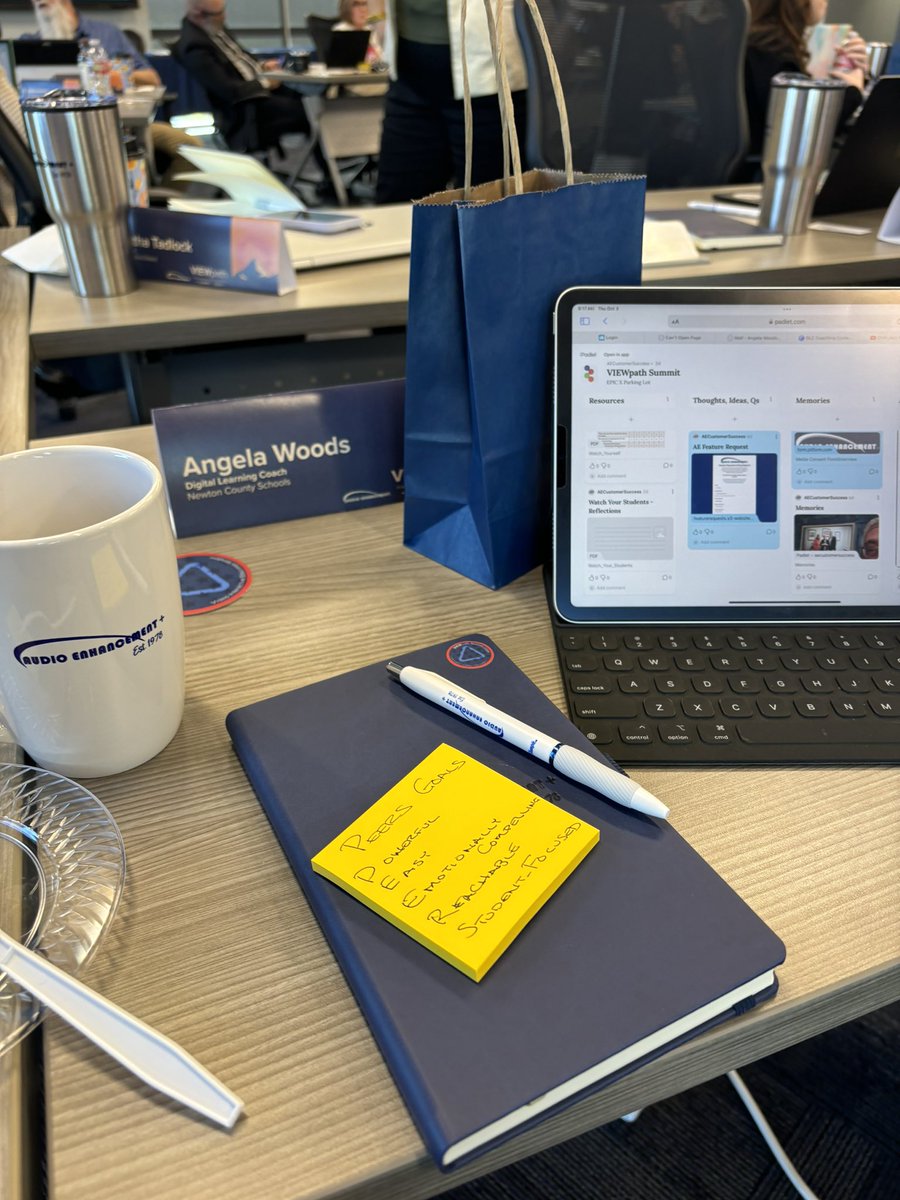 ACWoods2023's tweet image. Super excited @AudioEnhancemnt learning about @CoachingPD with Dr. Jessica Wise! Who can use a Coaching Cycle? The Impact of Recording Lessons. #instructionaltechnology
