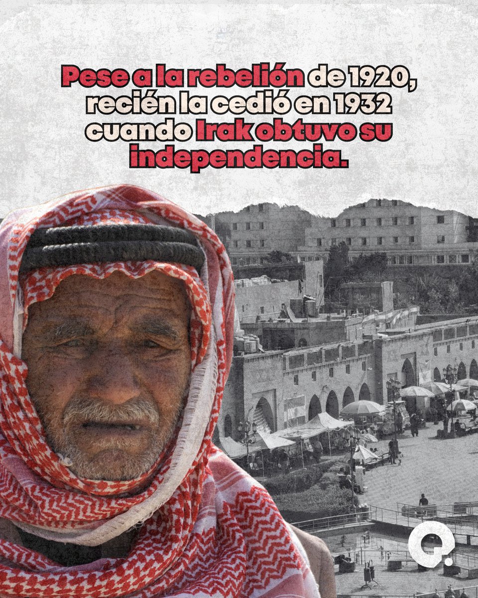 Un día como hoy pero de 1932, #Irak 🇮🇶 se independiza del #ReinoUnido. 🇬🇧

Es un día para recordar la lucha por la #libertad y la #soberanía. 🙌🏻🕊️