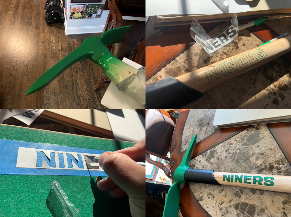 jimmytouchstone's tweet photo. Hey mom, look... @charlotteWSoc used the pickaxe I made them in their promotional shots. #NinerNation ya'll know I am a diehard @Charlotte49ers fan but maybe I do have too much time on my hands. π€£...
πβοΈβ½οΈ https://t.co/Pq92P3SHcW