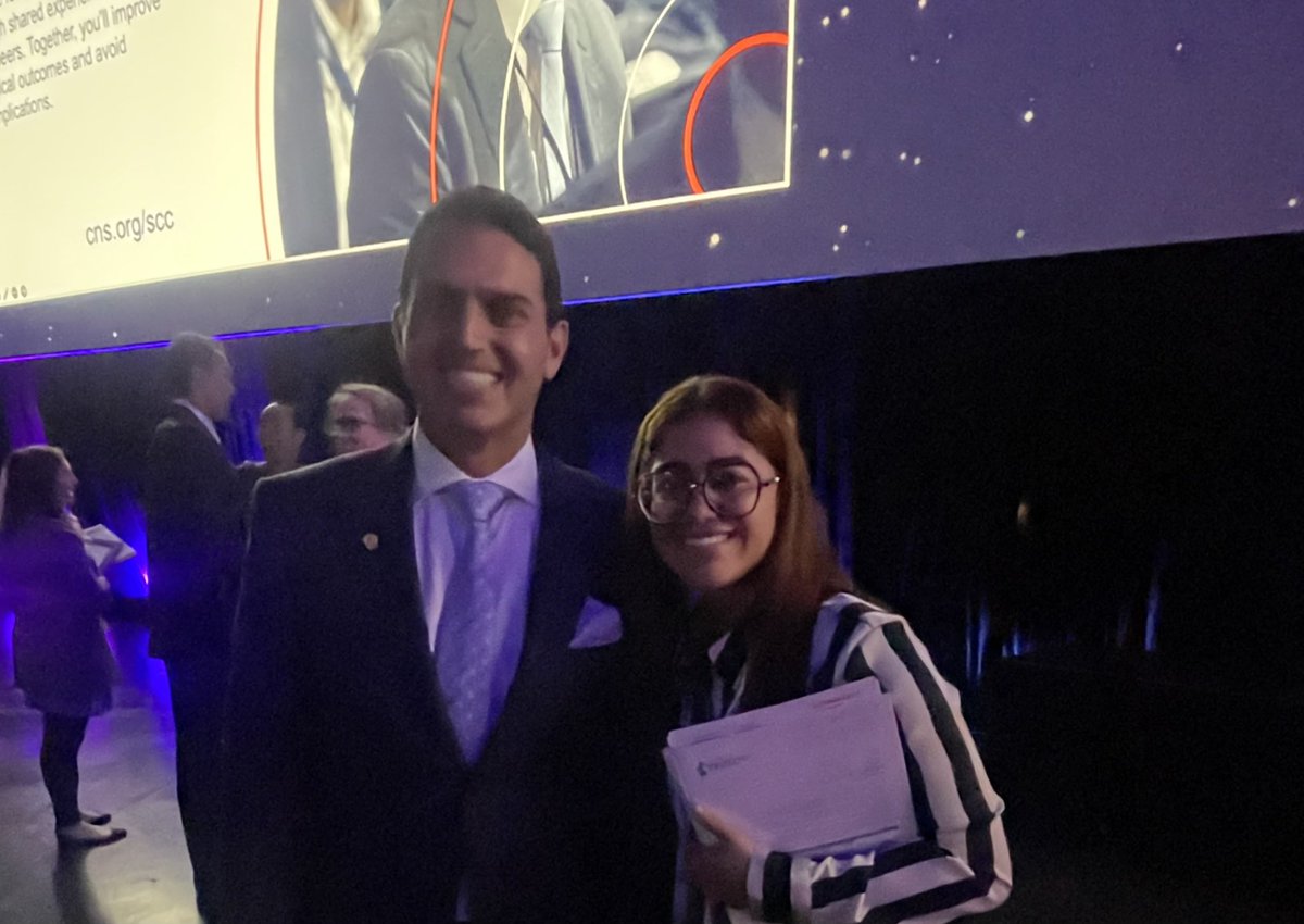 _Medsense_'s tweet photo. Had an amazing experience at @CNS_Update meeting some of the most talented neurosurgeons! Their expertise and passion for their work are truly inspiring. Thank you for all you do!

@DoctorQMd @mtlawton @DrAlexKhalessi @GarniBDarian 
#CNS2024 #Medstudent #Neurosurgery #MedTwitter https://t.co/Ut3C59ngrk