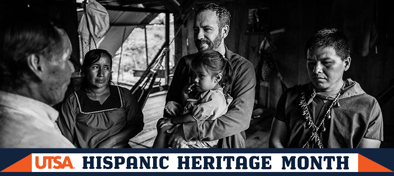 Research and activism blend seamlessly for Michael Cepek, UTSA professor of Anthropology. He's spent three decades living among them and establishing a mutual bond with the Cofán people of Ecuador, fulfilling the promise he made to work alongside them and do everything in his