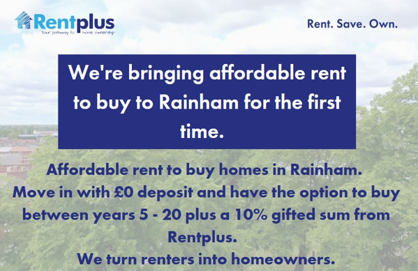Rentplus_UK's tweet photo. @Rentplus_UK #WinchesterHousingTrust and @LBofHavering are excited to offer local people in Rainham the chance to get on the housing ladder with our rent to buy scheme. It is the first time Rentplus has been offered in Rainham. We have six affordable rent to buy homes: find out more here https://t.co/LnR05ANfjN