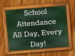 Please ensure that your child is attending school every day! Attendance matters and increases student success rates in so many ways! If you are having a challenge regarding this, please do not hesitate to reach out!