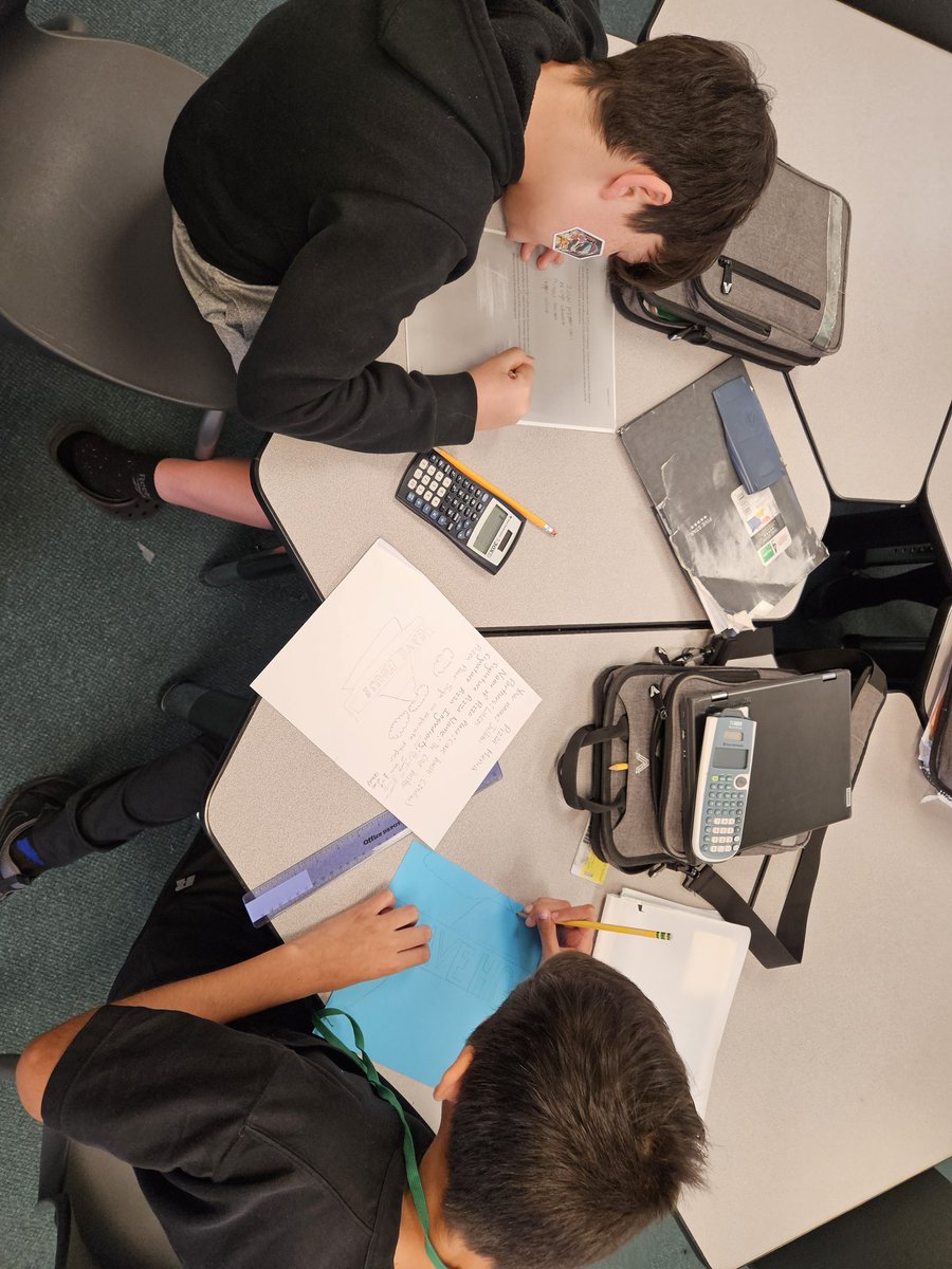 Mrs. Dickey's students explore ratios and proportions with #pizza mania! #BeEvergreen #CMSsuccess