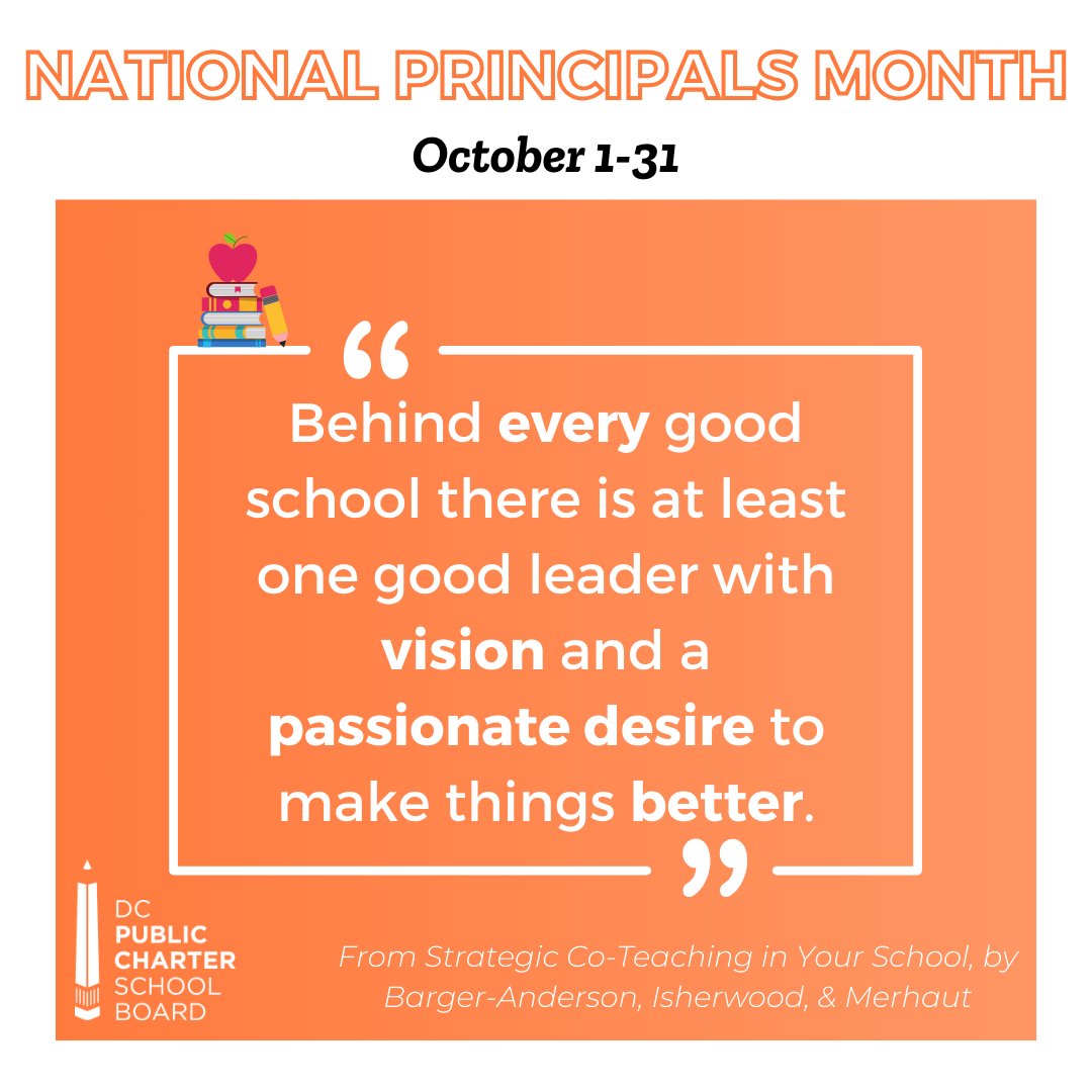 Good school leadership and passion go hand-in-hand. Thank you to the passionate leaders at each DC charter school who continue to pave the way for the future of their scholars! 🙌🏾 #ASPIREtoLead