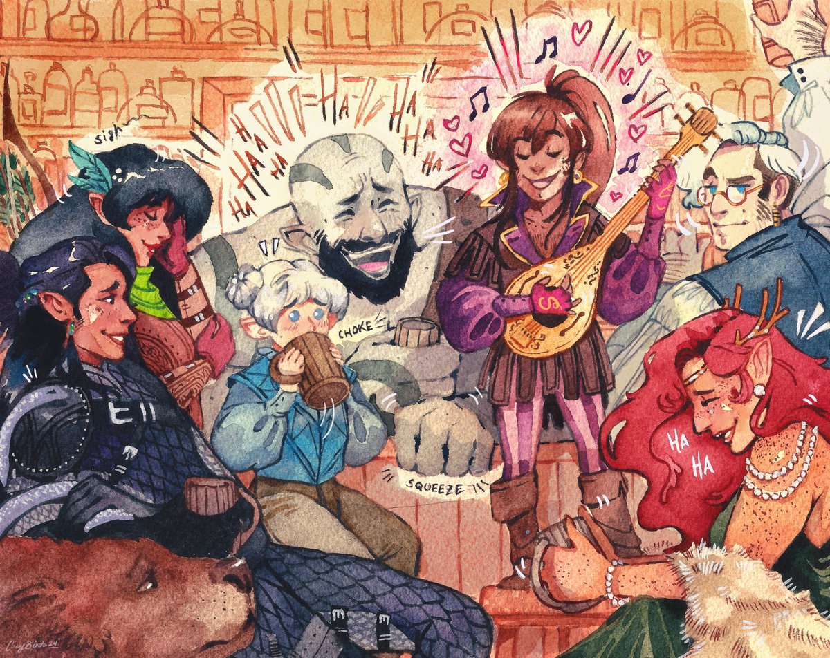 sketchingsprw's tweet photo. Congrats on Season 3, Vox Machina 🎉 #CriticalRole #TheLegendofVoxMachina https://t.co/r6OHZWePPn