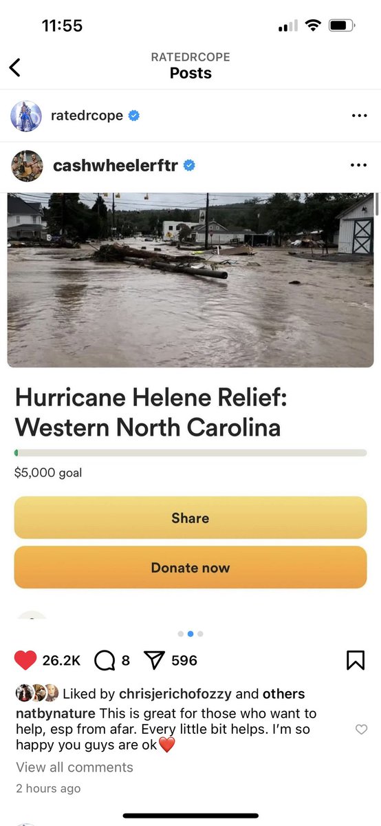 EdgeUniversity's tweet image. Adam posted the following organizations on his Instagram for those wanting to help the relief efforts in Asheville!