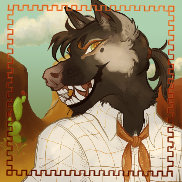 plum_hound's tweet photo. here is my biannual art post! just got a new tablet pen so i can draw digital again, hopefully more to come <3
#furryart #commission https://t.co/We9wMYYMoH