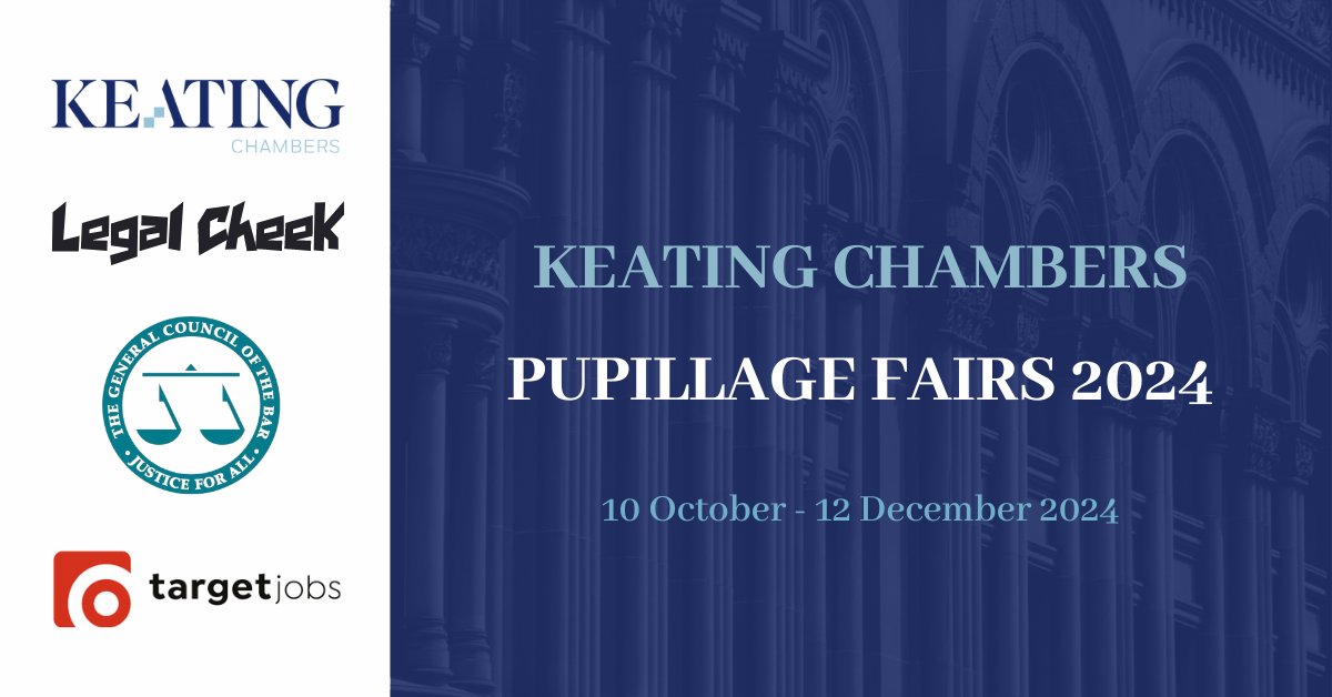 Keating Pupillages tweet media