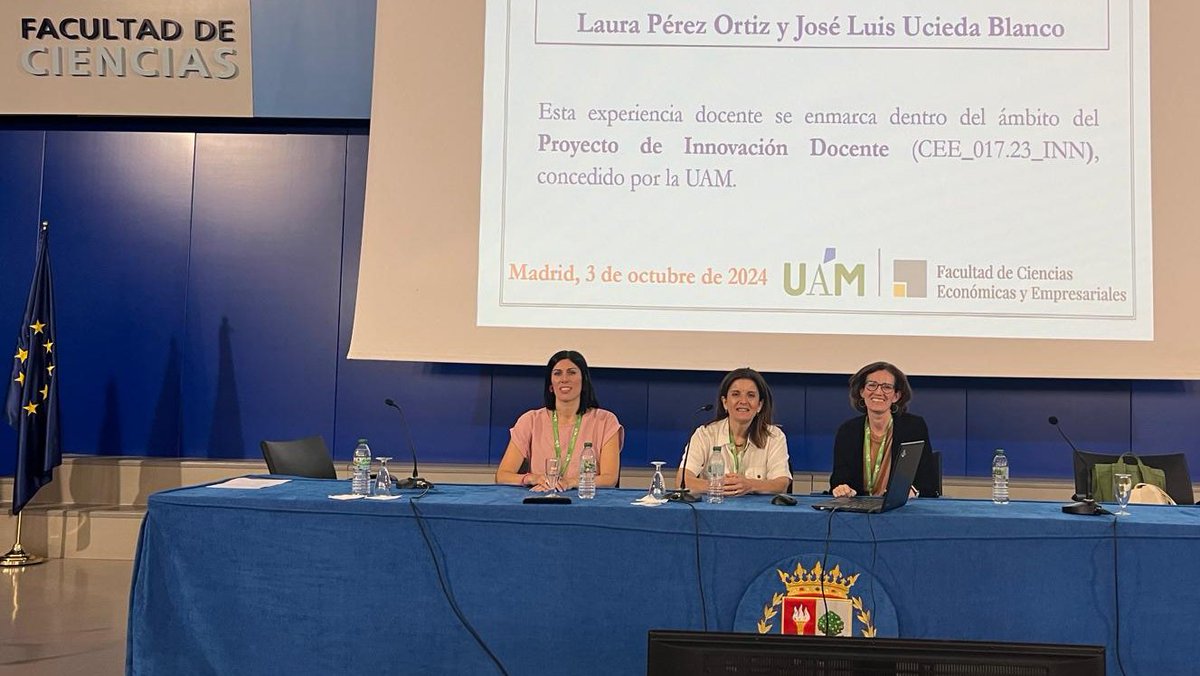 Mejora Genetica De Plantas UPM-Plant Breeding UPM (@mejoraupm) on Twitter photo Estela Giménez, IP del grupo de #innovacióndocente MAGYA presenta hoy en el I Congreso en Innovación Docente de las Universidades Madrileñas: MadrID en la <a href="/UAM_Madrid/">UAM Autónoma Madrid</a> el diseño e implementación de una #EscapeRoom para asignaturas de #Genética Estela Giménez, IP del grupo de #innovacióndocente MAGYA presenta hoy en el I Congreso en Innovación Docente de las Universidades Madrileñas: MadrID en la <a href="/UAM_Madrid/">UAM Autónoma Madrid</a> el diseño e implementación de una #EscapeRoom para asignaturas de #Genética