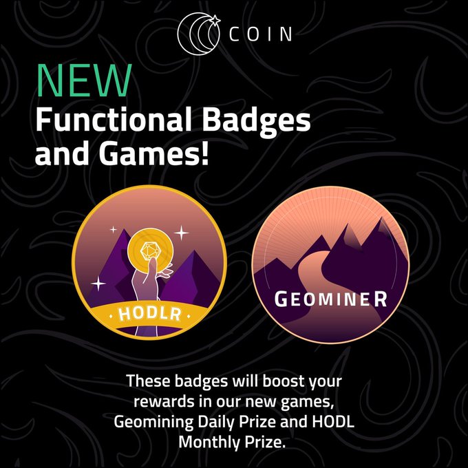 New Functional Badges and Games Introduced