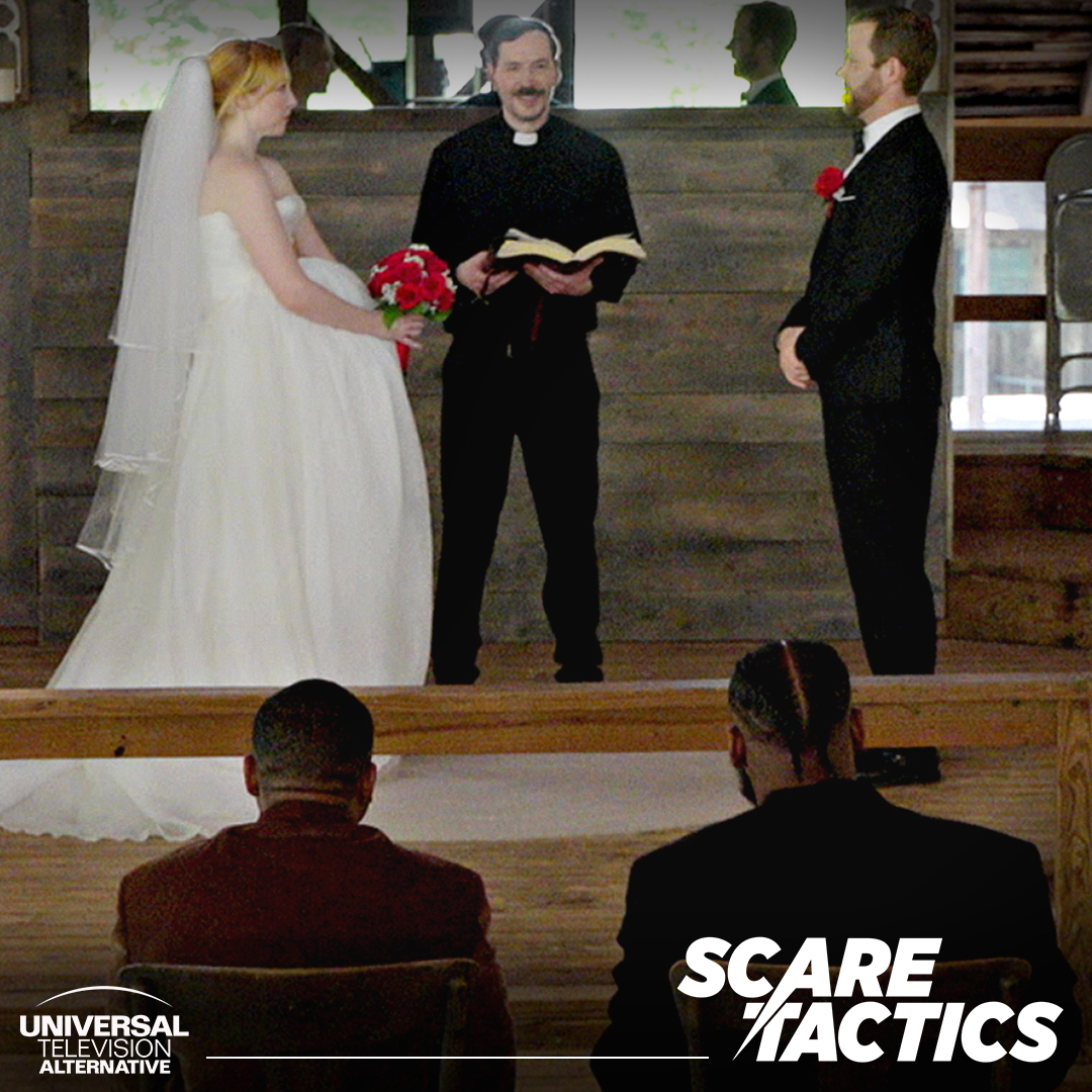 UTV Alternative (@utvalternative) on Twitter photo A shotgun wedding unleashes chaos, and people "die" for a trendy chef's signature dish on the series premiere of #ScareTactics. Watch tomorrow at 10/9c on <a href="/USANetwork/">USA Network</a>. A shotgun wedding unleashes chaos, and people "die" for a trendy chef's signature dish on the series premiere of #ScareTactics. Watch tomorrow at 10/9c on <a href="/USANetwork/">USA Network</a>.