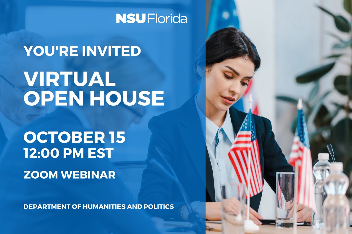 Halmos College of Arts & Sciences tweet media