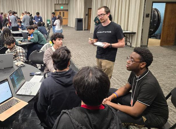 Nightwing_usa's tweet image. ⌨️ #TeamNightwing on the scene at #hackUMBC! 🔑

This weekend, Nightwing was a proud sponsor at the 24-hour hackathon at the University of Maryland, Baltimore County. 🎉Congratulations to all the participants. We had a blast! #DefiningTheEdge #UMBC nightwing.us