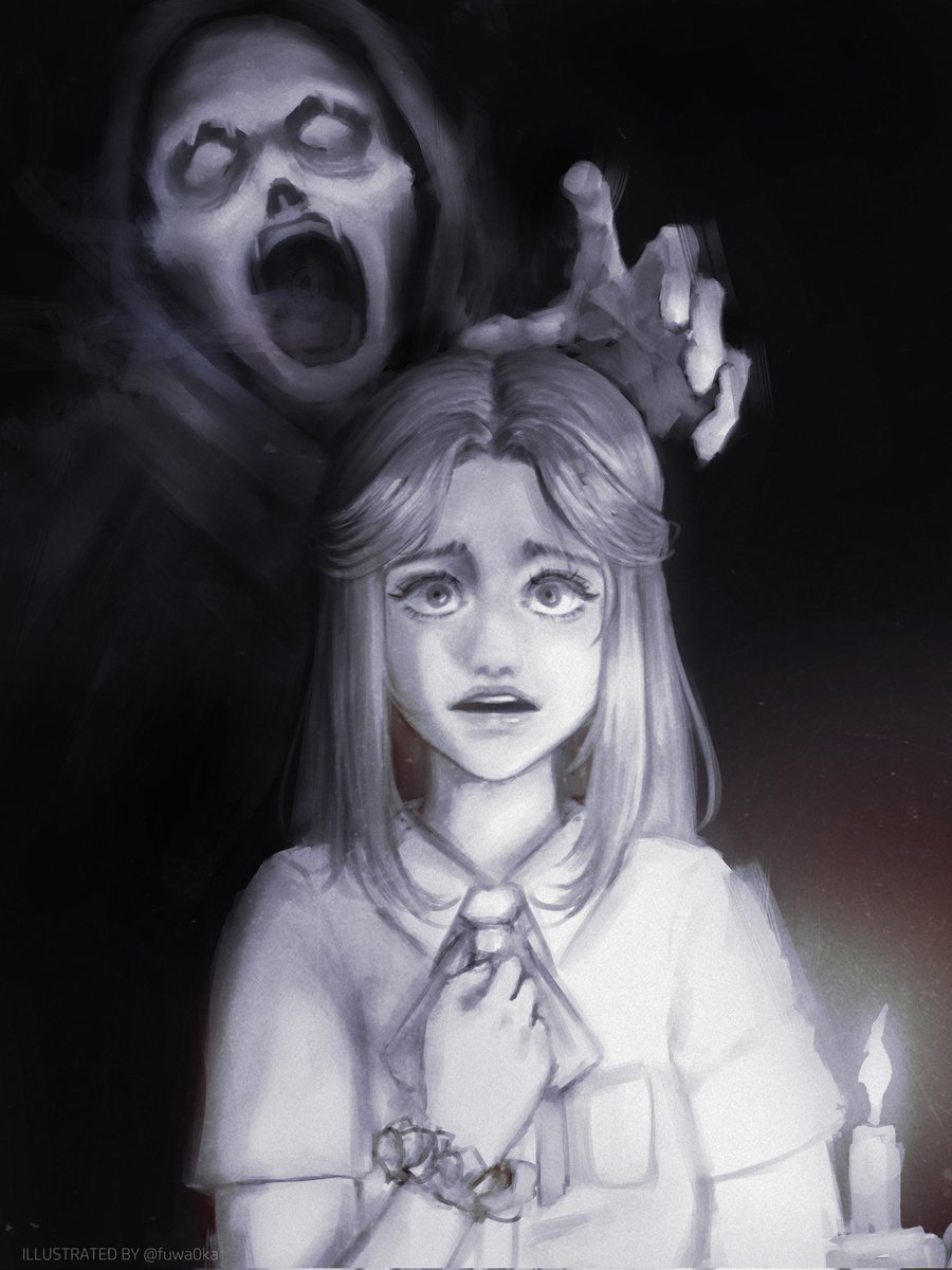 fuwa0ka's tweet photo. #Goretober
Day 3: Ghost

Prompt list made by @smolsuko 

#rkgk #artmoots #Goretober2024 #art #illustration https://t.co/yYezKd94ll