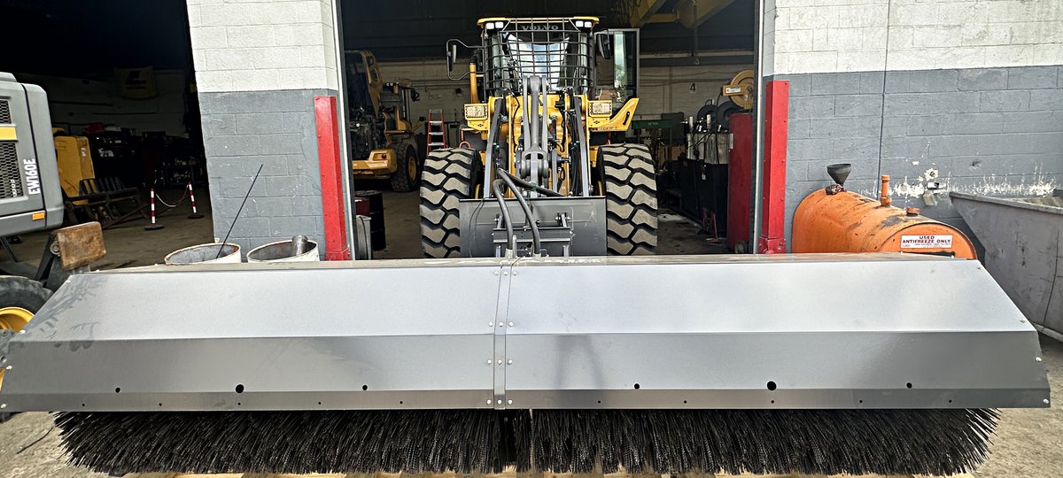 Gotta LOVE attachments. We sure do. This one is ready to do some major cleanup! Check out this awesome sweeper attachment!