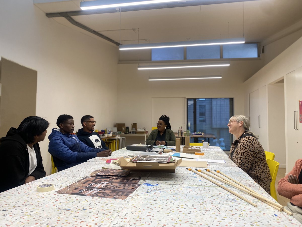 IYS (@interculturalys) on Twitter photo Wonderful time exploring the Ibrahim Mahama exhibit at <a href="/fruitmarket/">Fruitmarket</a> Ended our lovely viewing by designing our own mural inspired by Mahama's work. Thank you Tanatsei Gambura & Khadea Santi for leading & answering all of our super curious, sometimes wacky, questions!! Wonderful time exploring the Ibrahim Mahama exhibit at <a href="/fruitmarket/">Fruitmarket</a> Ended our lovely viewing by designing our own mural inspired by Mahama's work. Thank you Tanatsei Gambura & Khadea Santi for leading & answering all of our super curious, sometimes wacky, questions!!