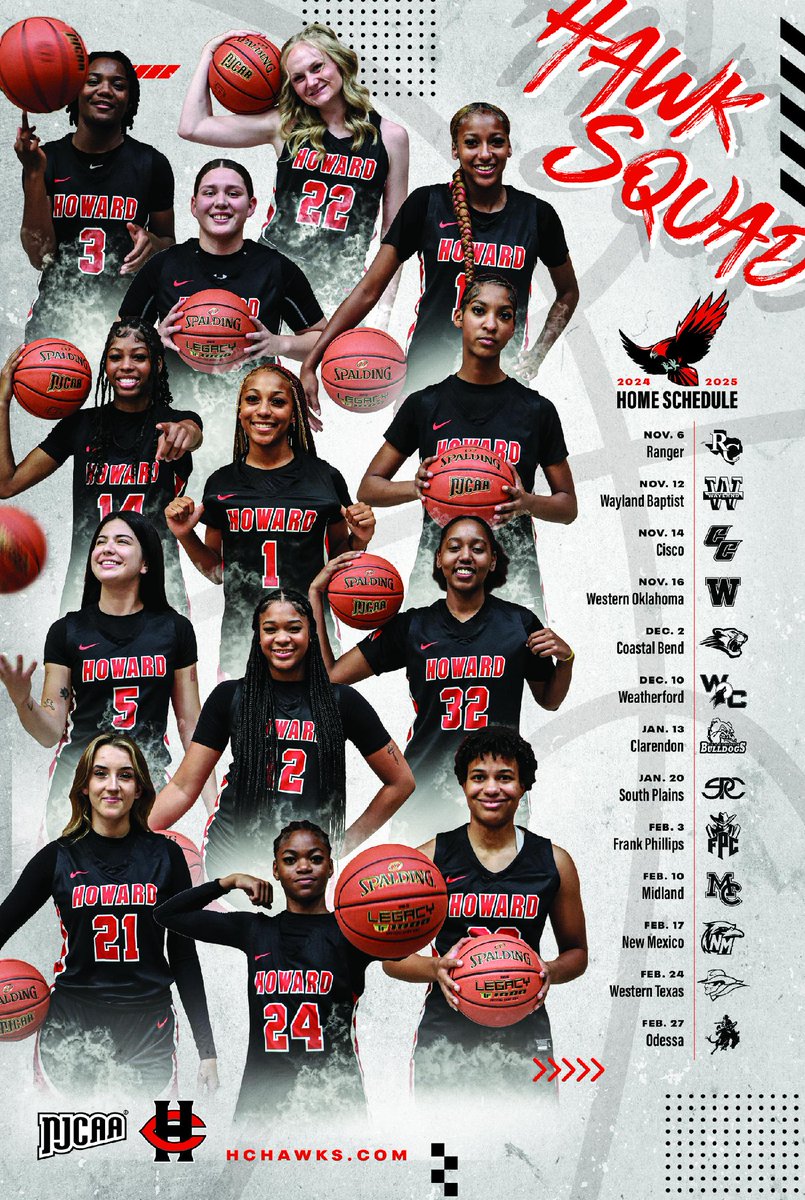 Home schedule😎🏀
<a href="/hchawkwbb/">HowardWBB</a>